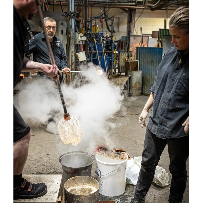 Kristallvase Crackle