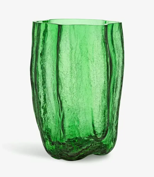 Kristallvase Crackle