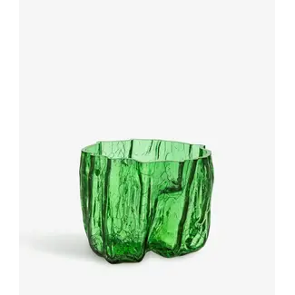 Åsa Jungnelius Kosta Boda vaas Crackle groen