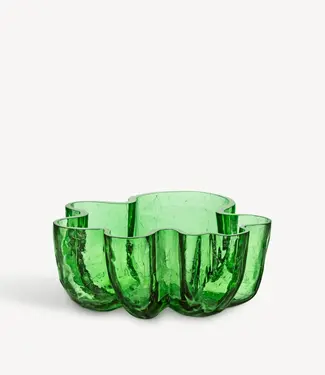 Kosta Boda Kosta Boda schaal Crackle groen