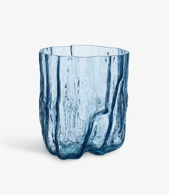 Glaskunst Schale Crackle