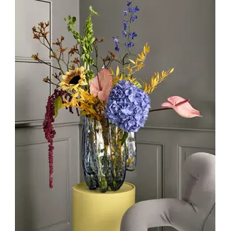 Åsa Jungnelius Kosta Boda glaskunst vaas Crackle