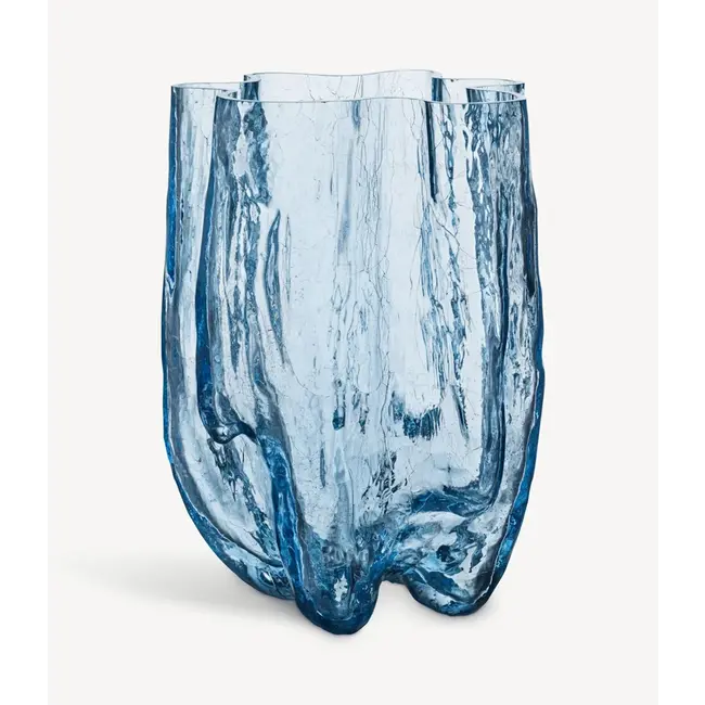 Kristallvase Crackle