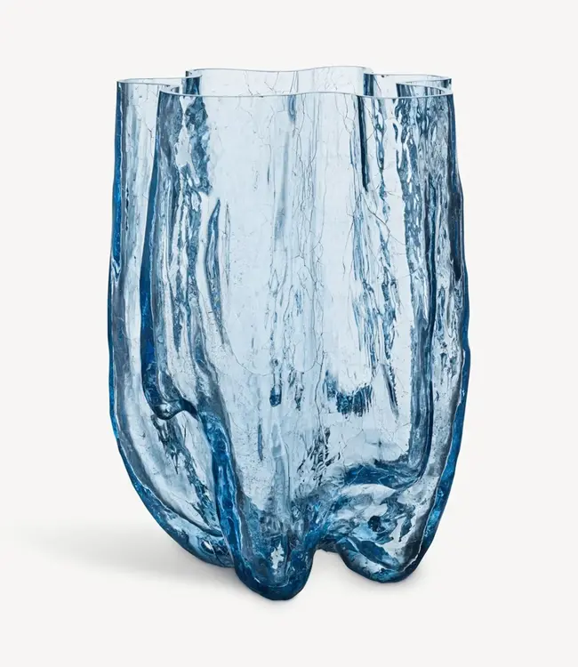 Kristallvase Crackle