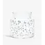 Kristallvase Wiese Winter