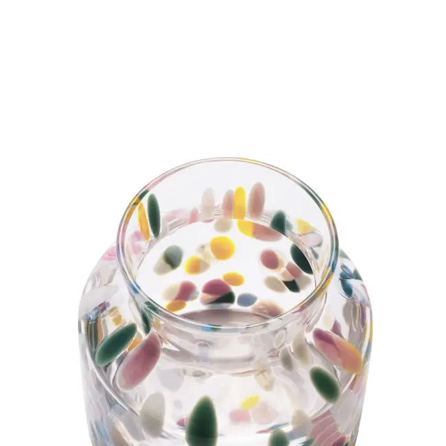 Kristallvase Wiesenfrühling