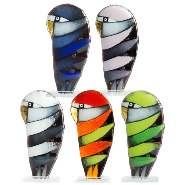 Habrat Glass - Papegaai van glas