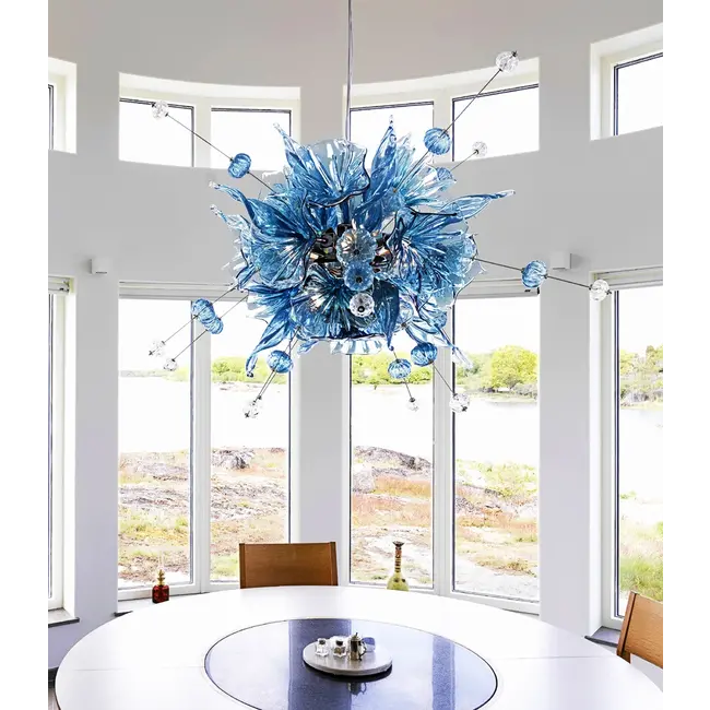 BSWEDEN kroonluchter Kumulus turquoise