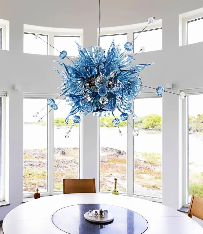 BSWEDEN kroonluchter Kumulus turquoise