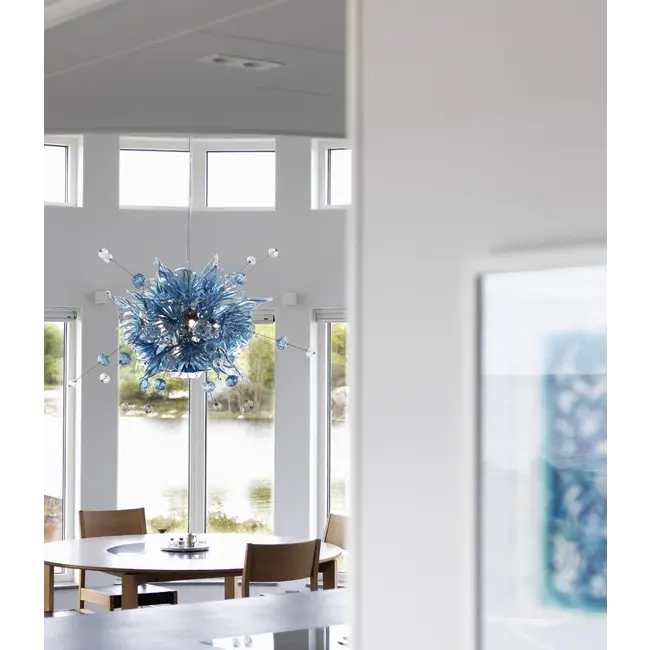 BSWEDEN kroonluchter Kumulus turquoise