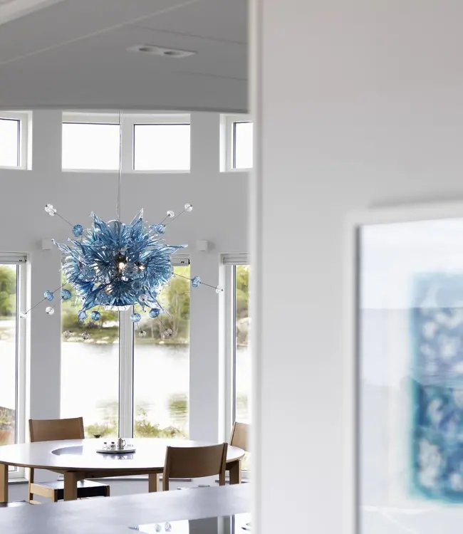 BSWEDEN kroonluchter Kumulus turquoise