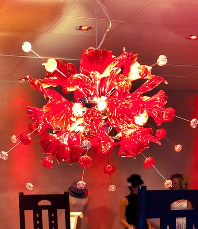 BSWEDEN kroonluchter Kumulus rood