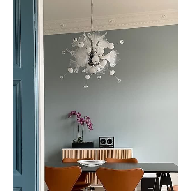 BSWEDEN Kronleuchter Kumulus weiß