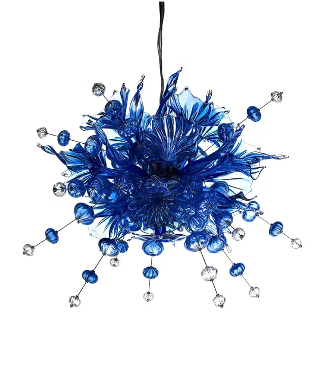 BSWEDEN Kronleuchter Kumulus blau