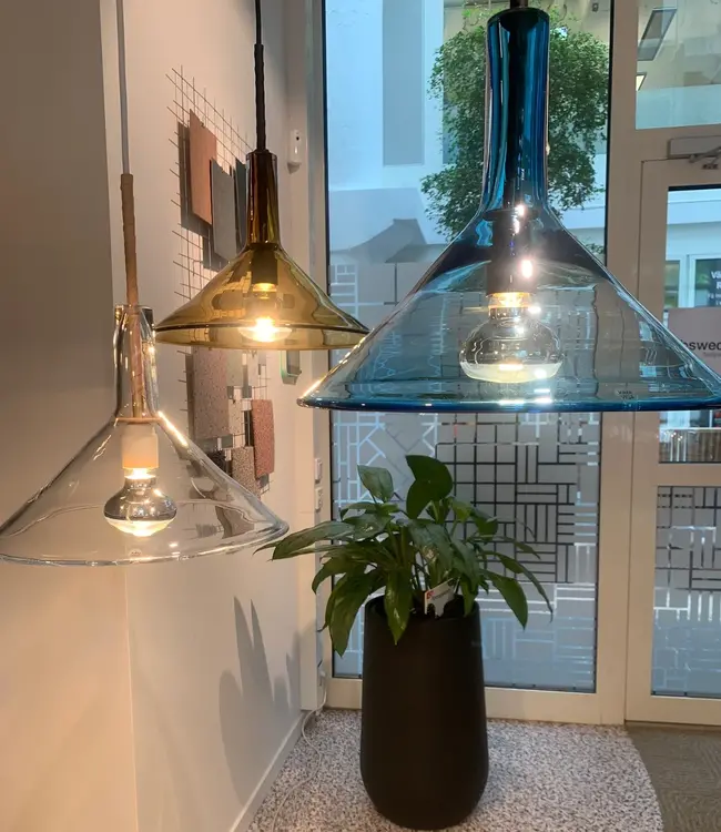 Bsweden - Glazen hanglamp Tratten