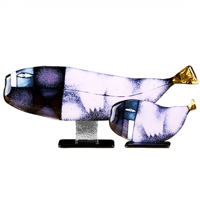 Habrat Glass - Whale Gold