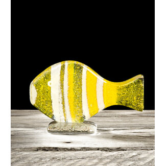 Glass Studio Habrat Habrat - Nemo Fisch klein gelb/Klar