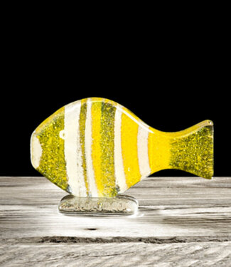Glass Studio Habrat Habrat - Nemo Fisch klein gelb/Klar