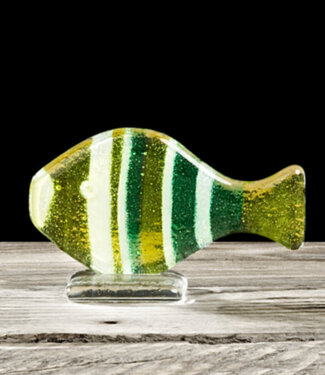 Glass Studio Habrat Habrat - Nemo Fisch klein Zitrone/Klar