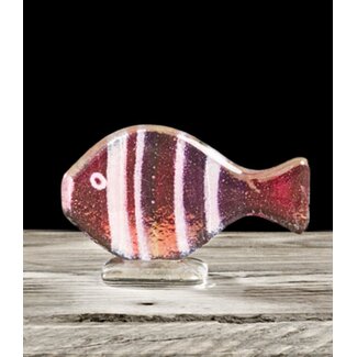 Glass Studio Habrat Habrat - Nemo Fisch klein Violett/Klar