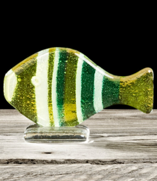 Glass Studio Habrat Habrat - Nemo fish groot Lime/Clear