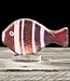 Glass Studio Habrat Habrat - Nemo fish groot Pink/Clear
