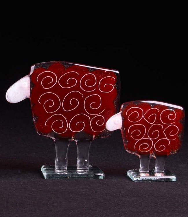 Habrat Design Glaskunst Schaf