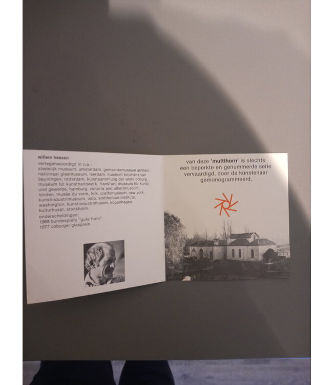 Willem Heesen - Multihorn-Wandpaneel