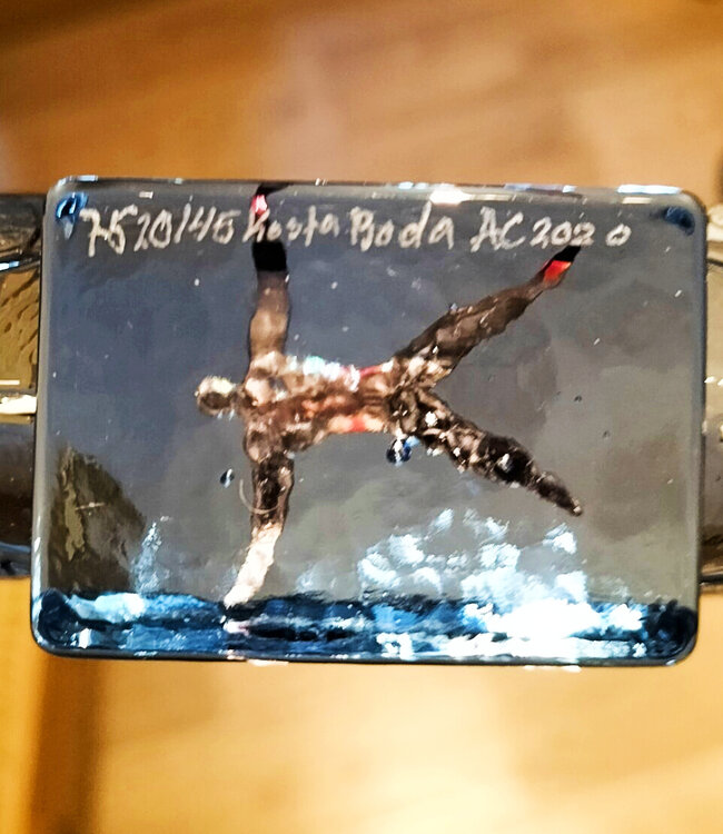 Bertil Vallien glaskunst boot