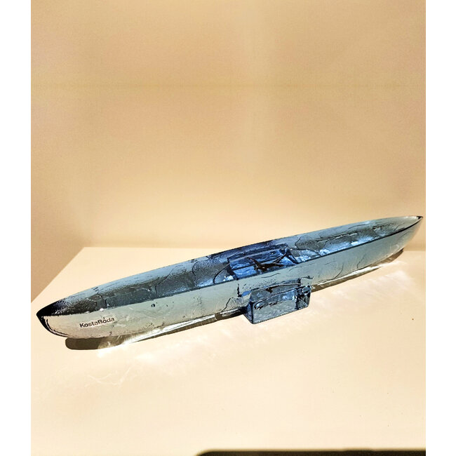 Bertil Vallien glaskunst boot