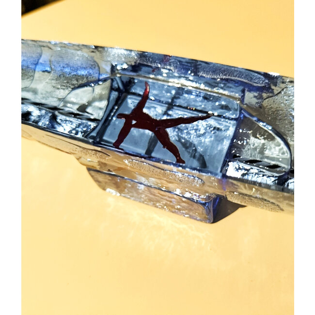 Bertil Vallien glaskunst boot