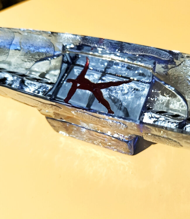 Bertil Vallien glaskunst boot