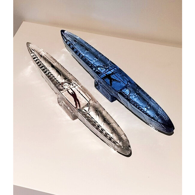 Bertil Vallien glaskunst boot