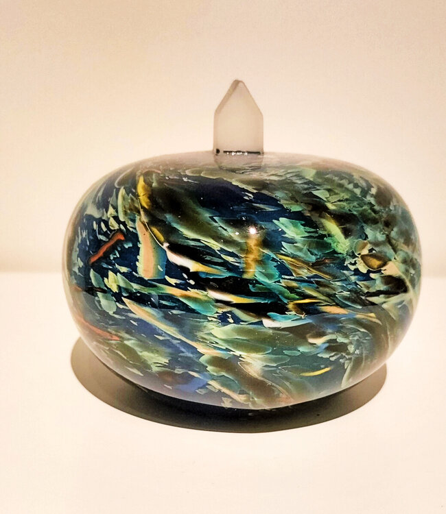 Kosta Boda Earth sculpture