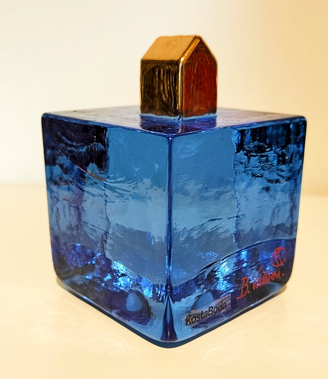 Bertil Vallien glaskunst Cube