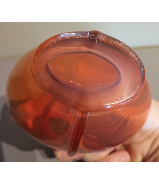 Leerdam Oranje-Vase - Willem Alexander 50 Jahre 2017