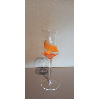 Royal Leerdam Crystal Leerdam lathyrusvaasje Siem van der Marel