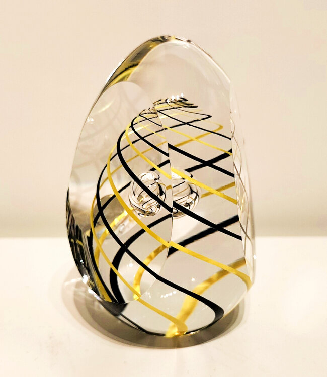 Artcristal Bohemia presse papier Egg