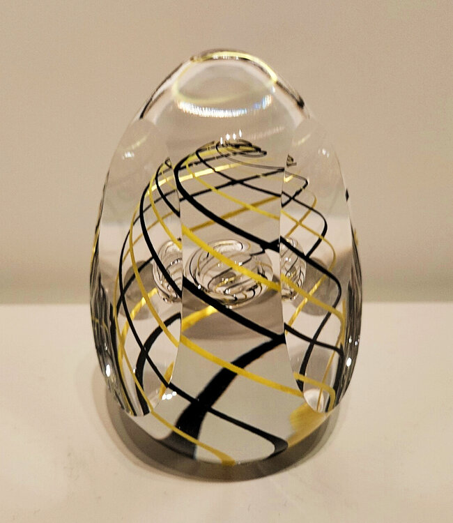 Artcristal Bohemia presse papier Egg