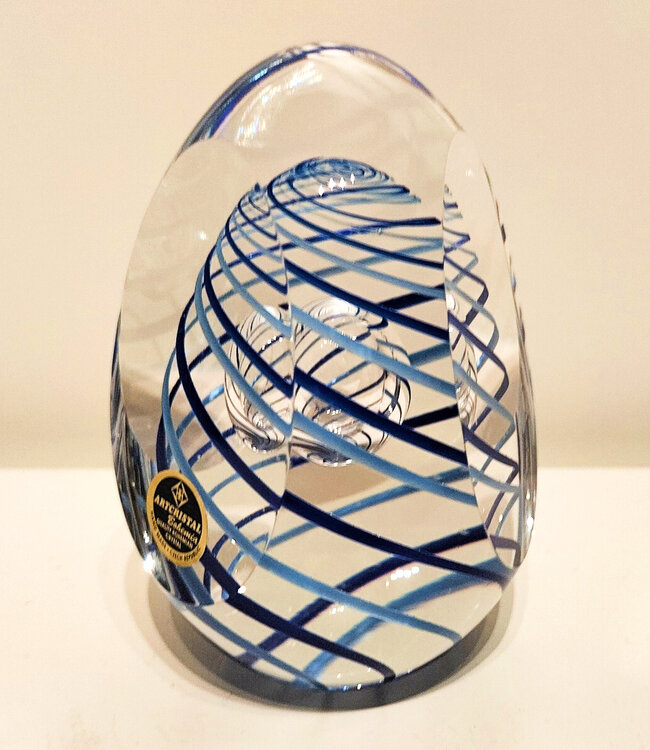 Artcristal Bohemia Briefbeschwerer Ei