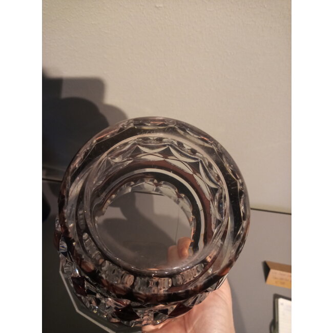 Val Saint Lambert - geschliffene Vase (1956)