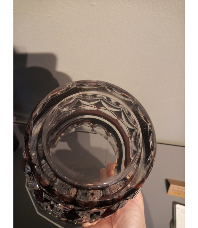 Val Saint Lambert - geslepen vaas (1956)