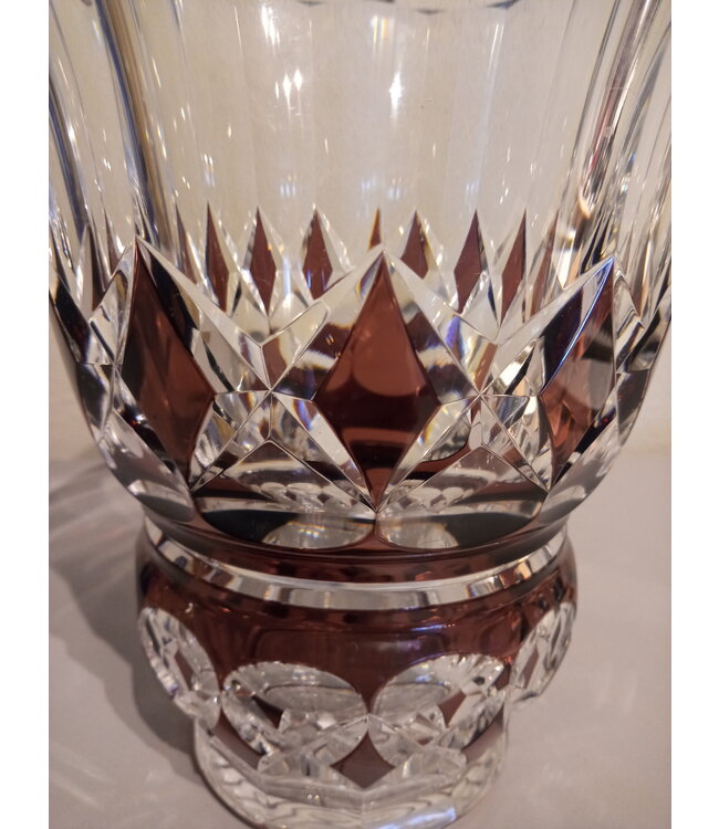 Val Saint Lambert - geschliffene Vase (1956)