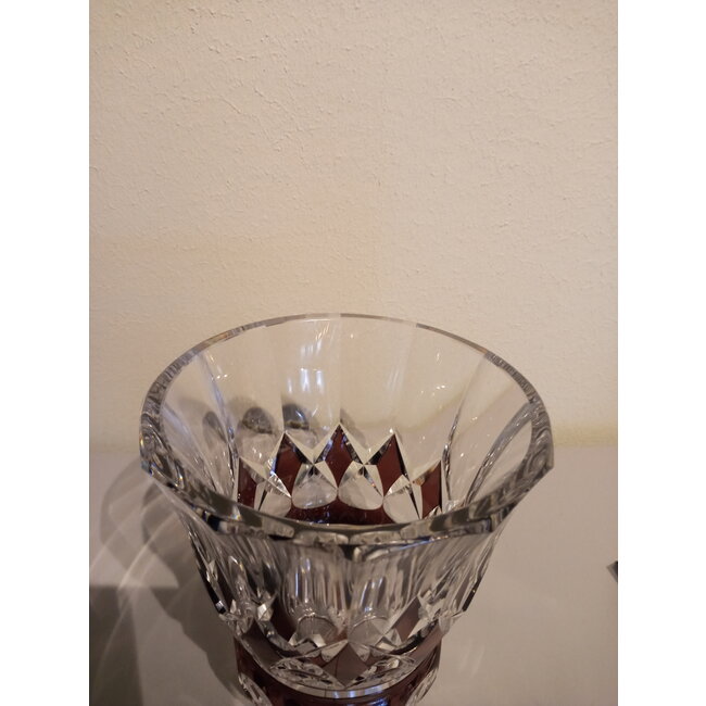 Val Saint Lambert - geschliffene Vase (1956)
