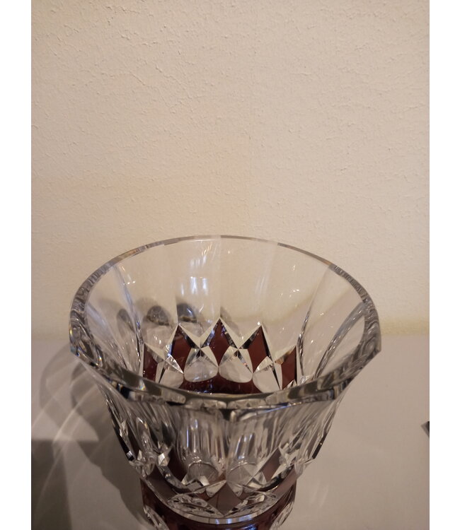 Val Saint Lambert - geschliffene Vase (1956)