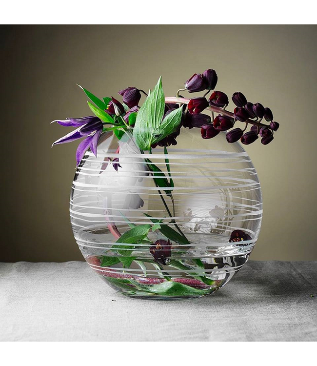 Orrefors Kristallvase Grafik