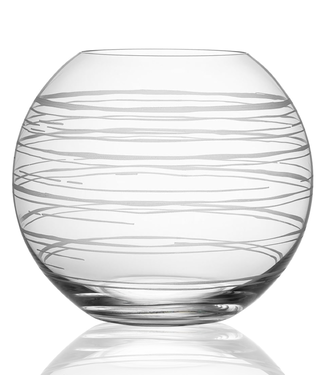 Orrefors Zweden Kristallblumenvase Grafik - Orrefors