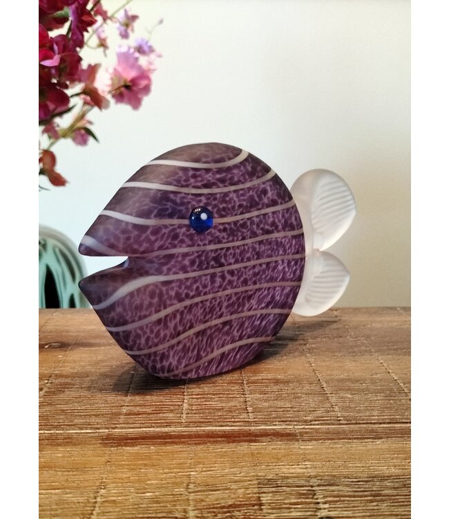 Borowski glaskunst Snippy Small Violett