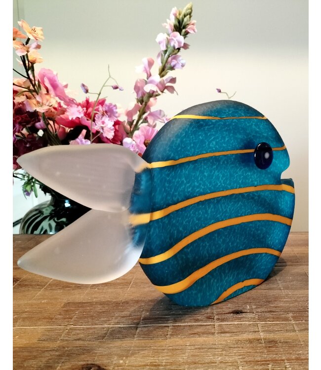 Borowski skulptur Snippy Queen Blau