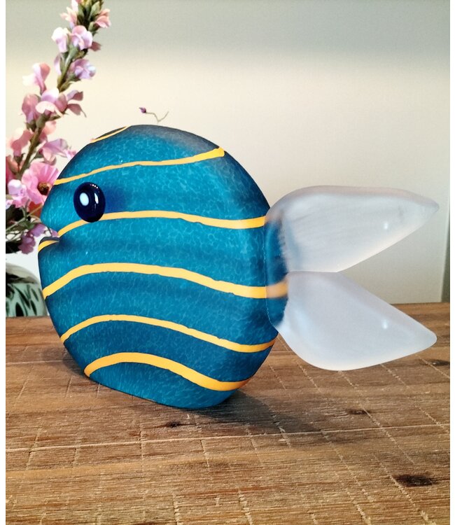 Borowski skulptur Snippy Queen Blau